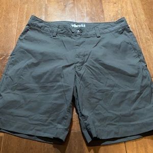 Men’s size 34 the north face shorts gray